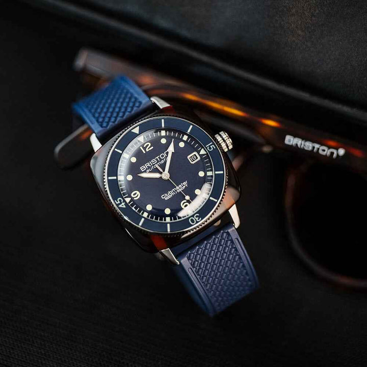 Briston Clubmaster Legend Diver - Bleu marine 241740.SA.T.15.FNB Watch