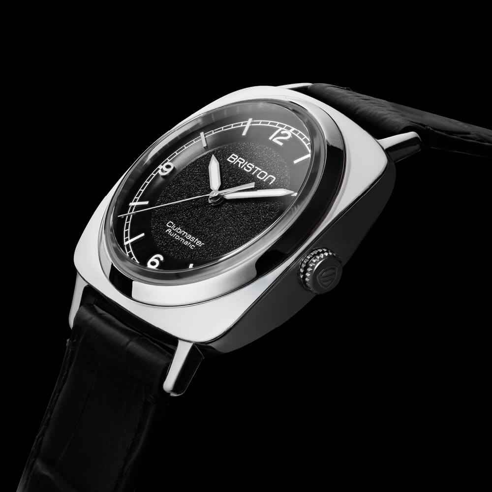 Briston Clubmaster Legend Classic - Acier - Noir 25639.PS.L.1.LAB Watch
