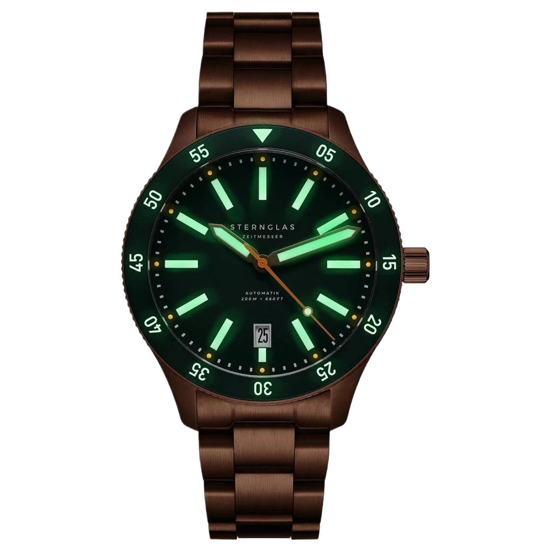 Sternglas S02-MA35-ME17 Men's Marus 2.0 Automatic Stainless Steel Bracelet Watch