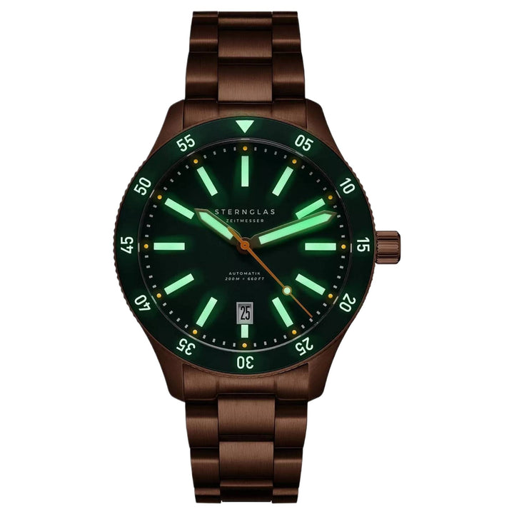 Sternglas S02-MA35-ME17 Men's Marus 2.0 Automatic Stainless Steel Bracelet Watch