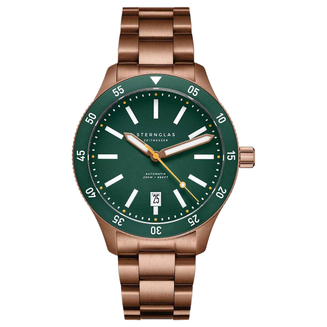 Sternglas S02-MA35-ME17 Men's Marus 2.0 Automatic Stainless Steel Bracelet Watch