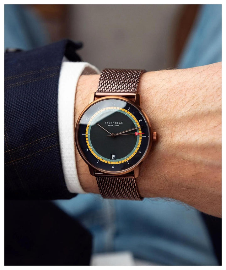Sternglas S01-NAX48-MI11 Men's Naos Edition Argo Bronze Watch
