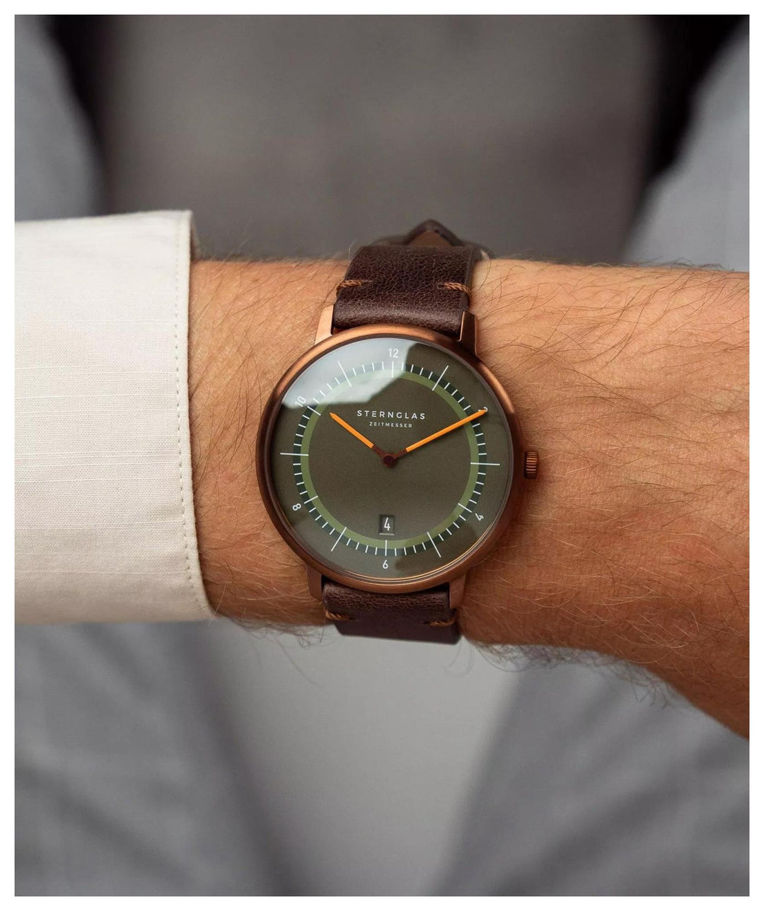 Sternglas S01-NXT35-VI17 Men's NAOS XL Edition 1905 Watch