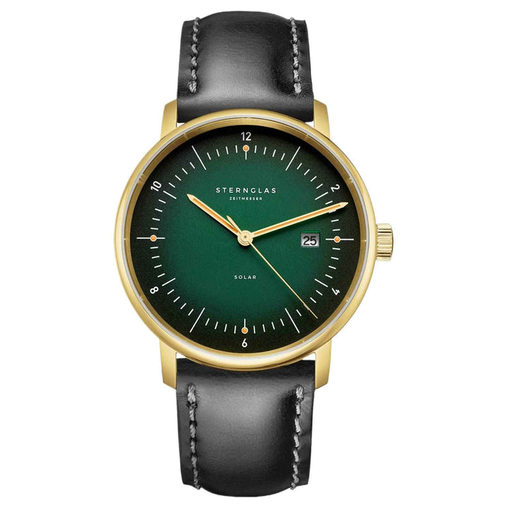 Sternglas S01-NS22-BR04 Men's Naos Solar Quartz Watch