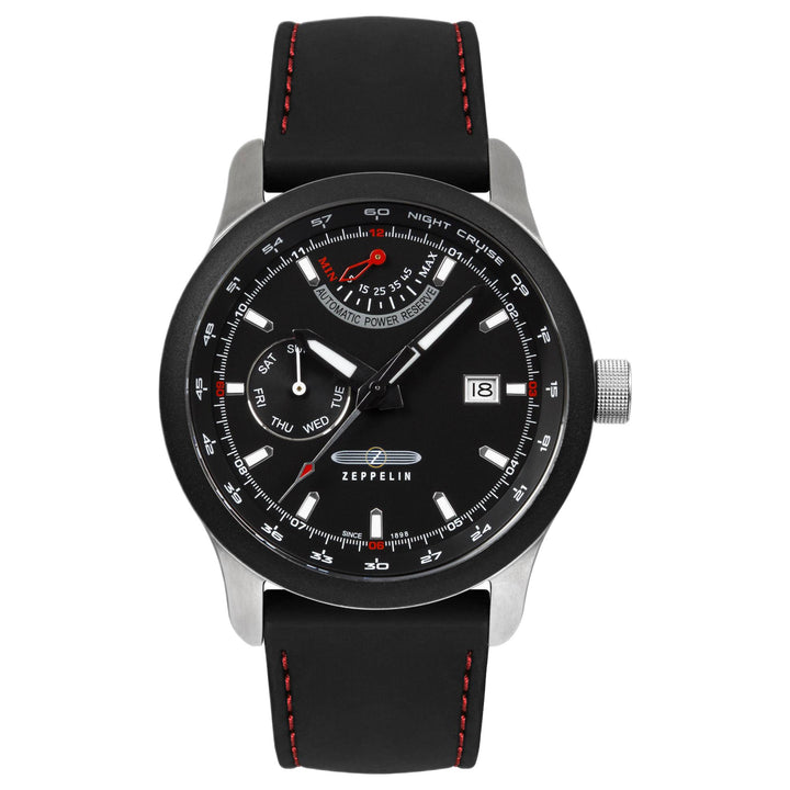 Zeppelin 7262-2 Night Cruise Rubber Strap Watch