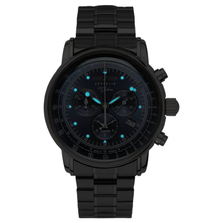 Zeppelin 7680MB-3 100 Jahre Quartz Chronograph Watch