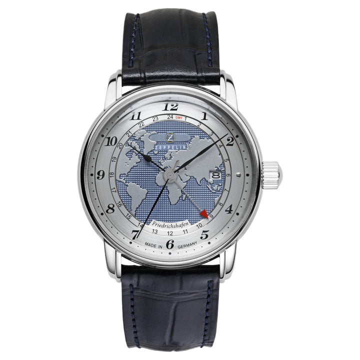 Zeppelin 8596-3 Friedrichshafen GMT Automatic Watch
