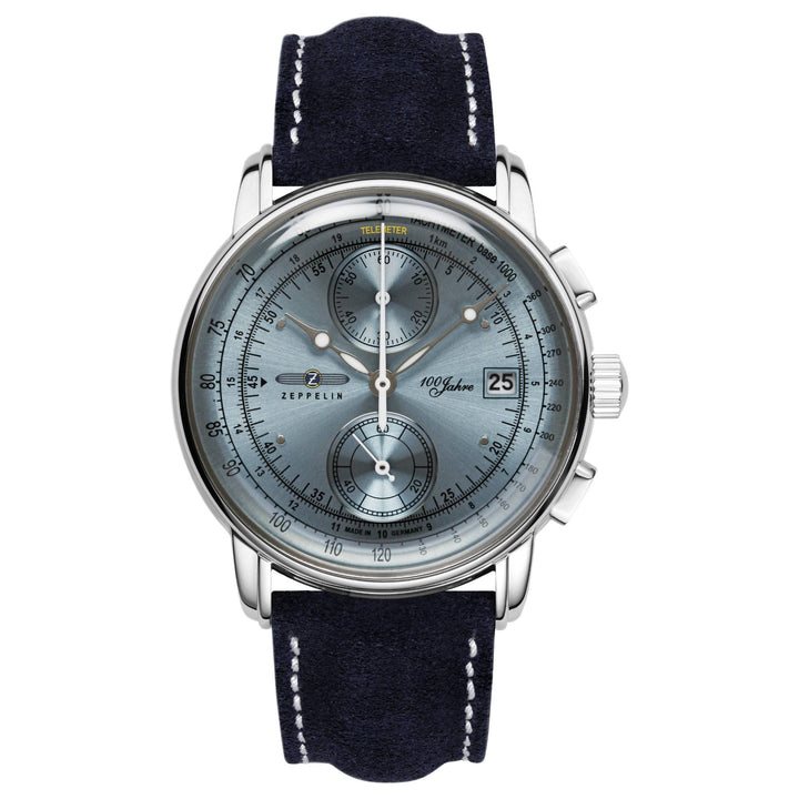Zeppelin 8670-4 100 Jahre Quartz Chronograph Watch