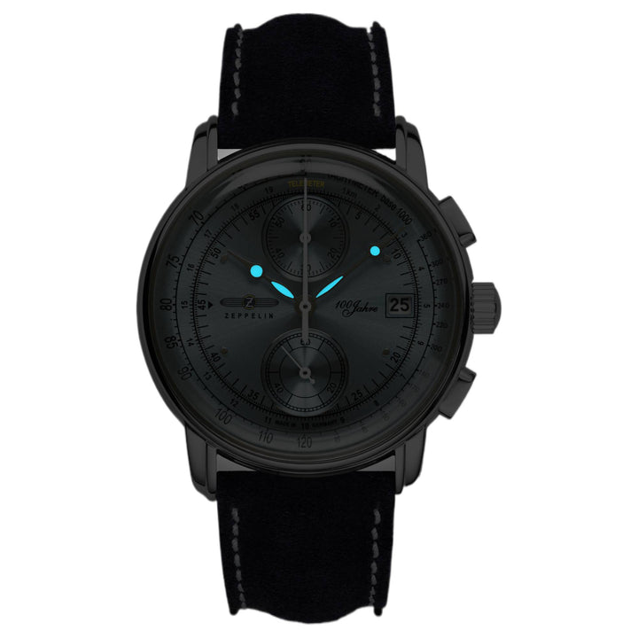 Zeppelin 8670-4 100 Jahre Quartz Chronograph Watch
