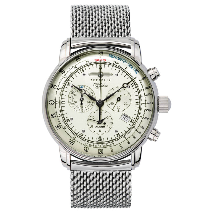 Zeppelin 8680M-3 100 Jahre Quartz Chronograph Watch
