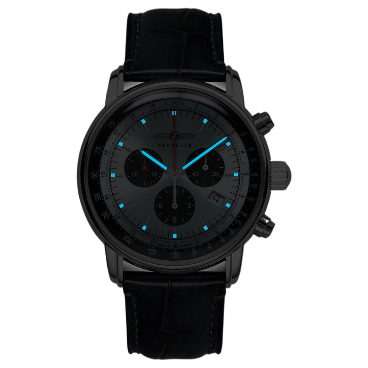 Zeppelin 8886-2 LZ 14 Marine Chronograph Watch