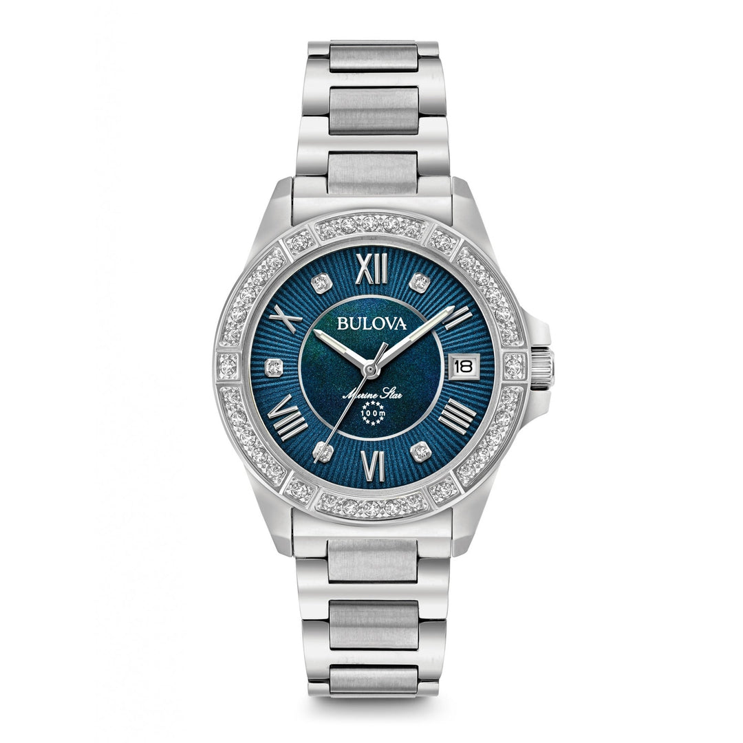 Bulova 96R215 Damen-Armbanduhr aus der Diamond Collection – HS Johnson