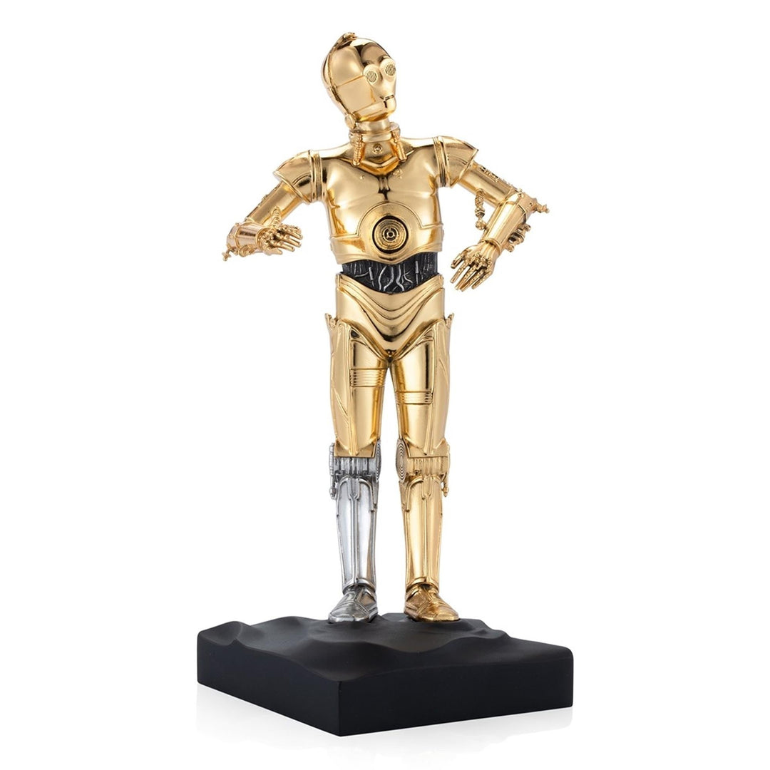 Star Wars By Royal Selangor 017927e figurine dorée c-3po en édition limitée - HS Johnson (7505095426274)