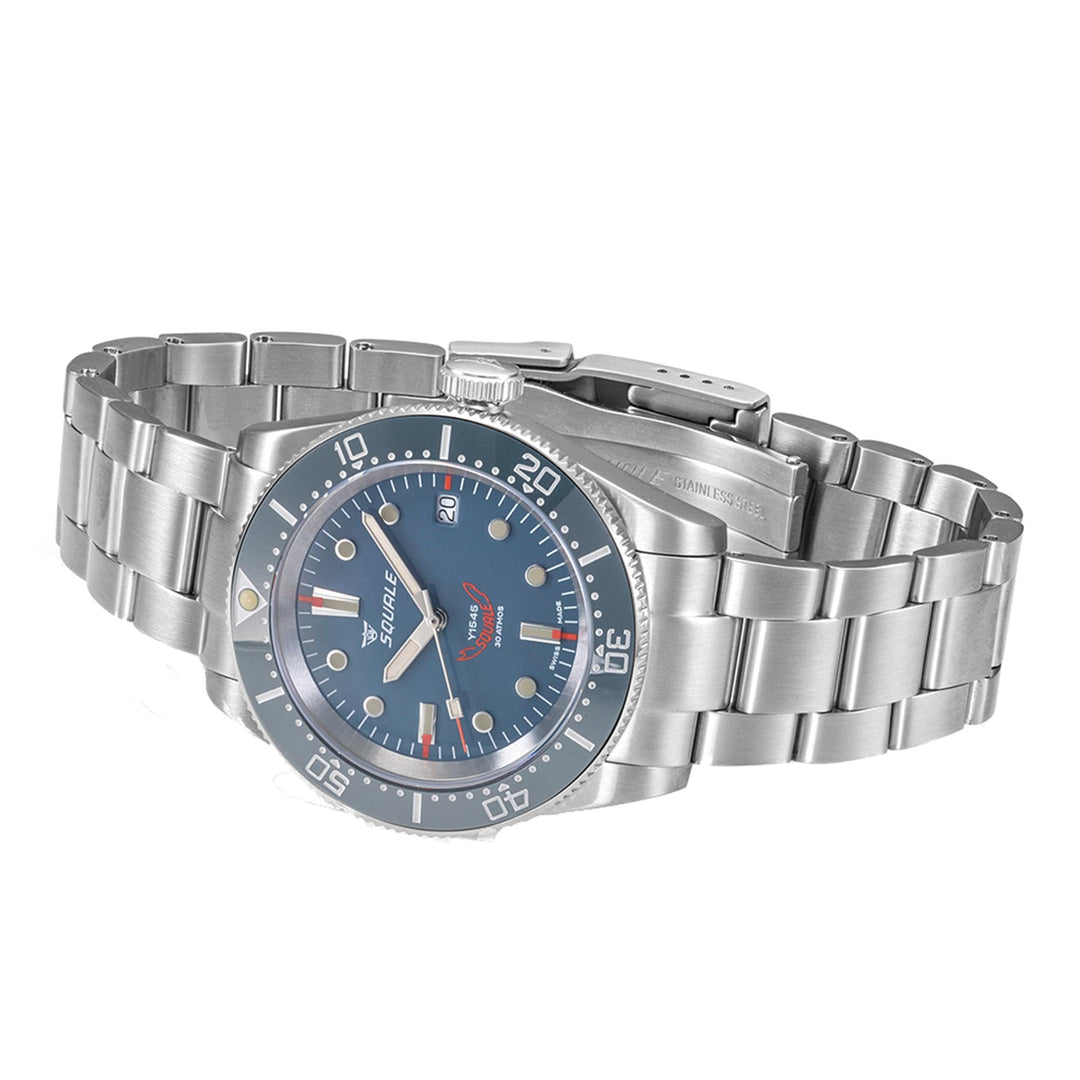 Squale 1545GG.AC Swiss Automatic Dive Wristwatch - H S Johnson (7960392270050)