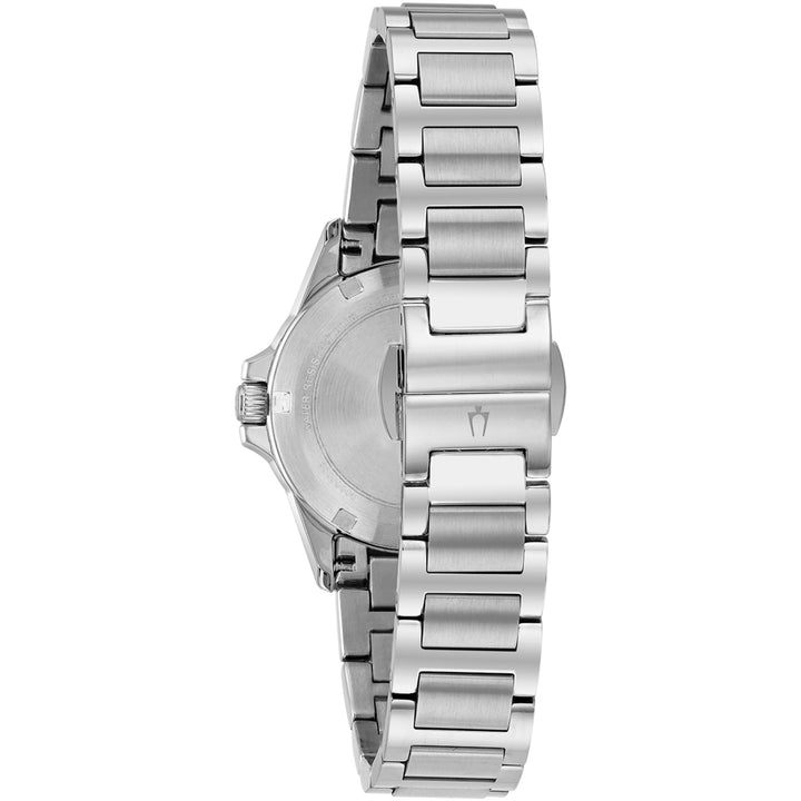Bulova 96R232 Damen-Armbanduhr mit Diamant-Marine-Stern-Stahlarmband – HS Johnson