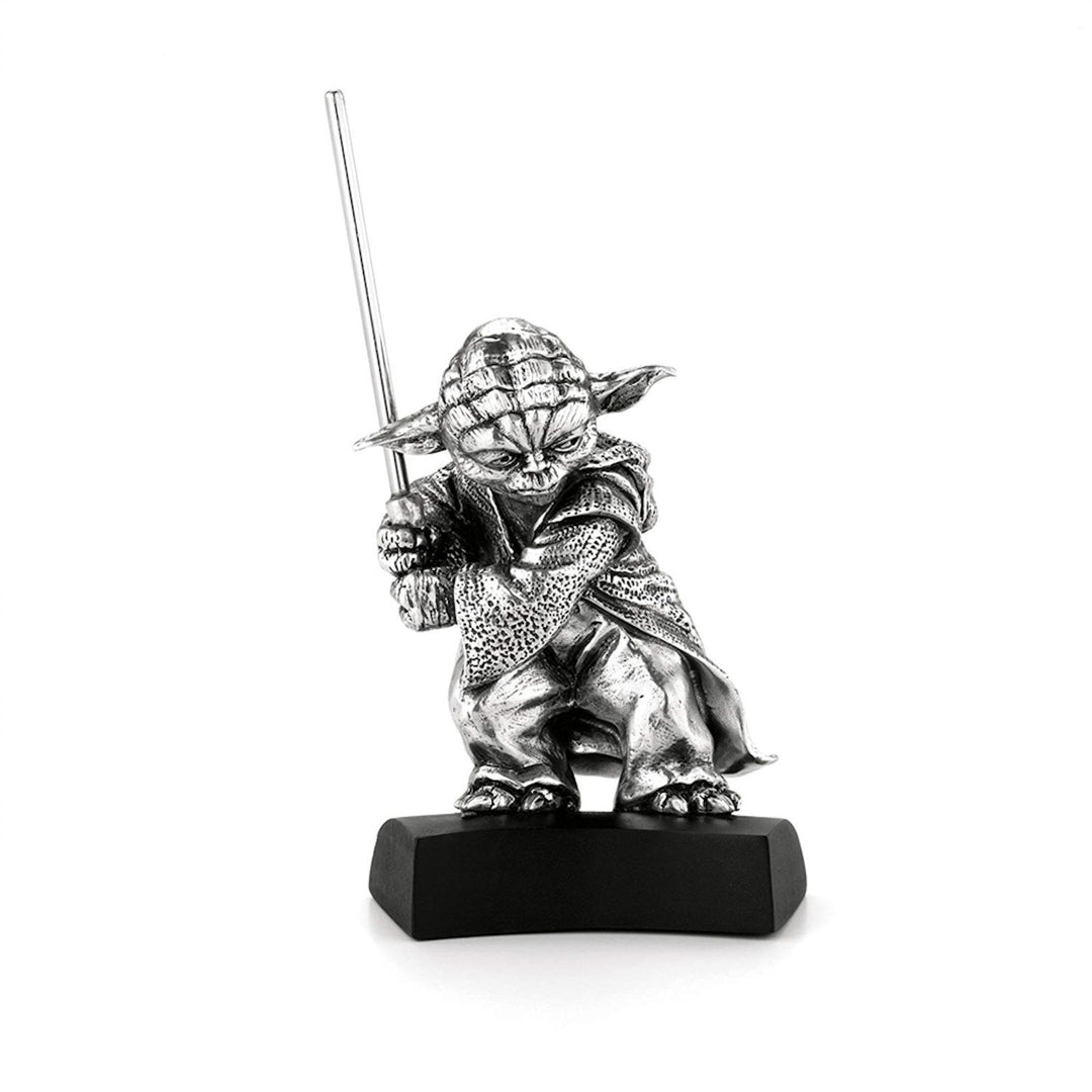 Star Wars By Royal Selangor 017861R Master Yoda Pewter Figurine - H S Johnson (7800774623458)