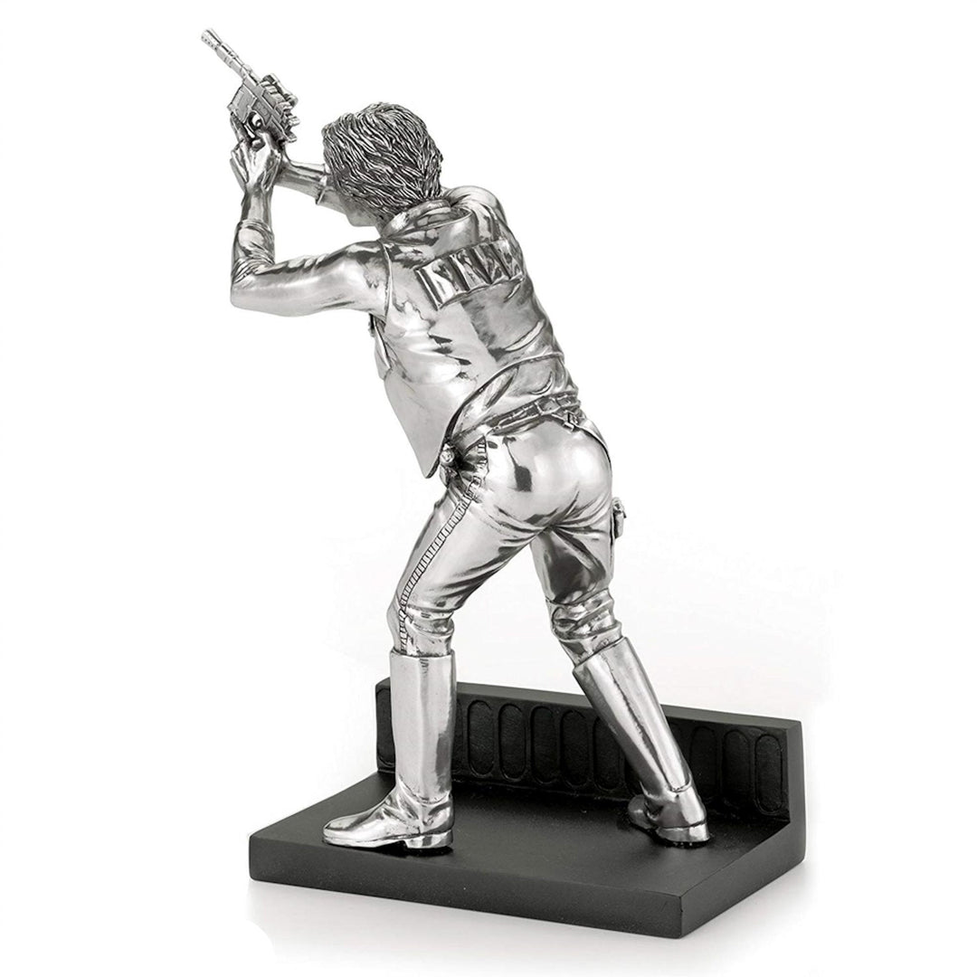 Star Wars By Royal Selangor ES6970B LIMITED EDITION Han Solo Pewter Figurine - H S Johnson (7505094836450)