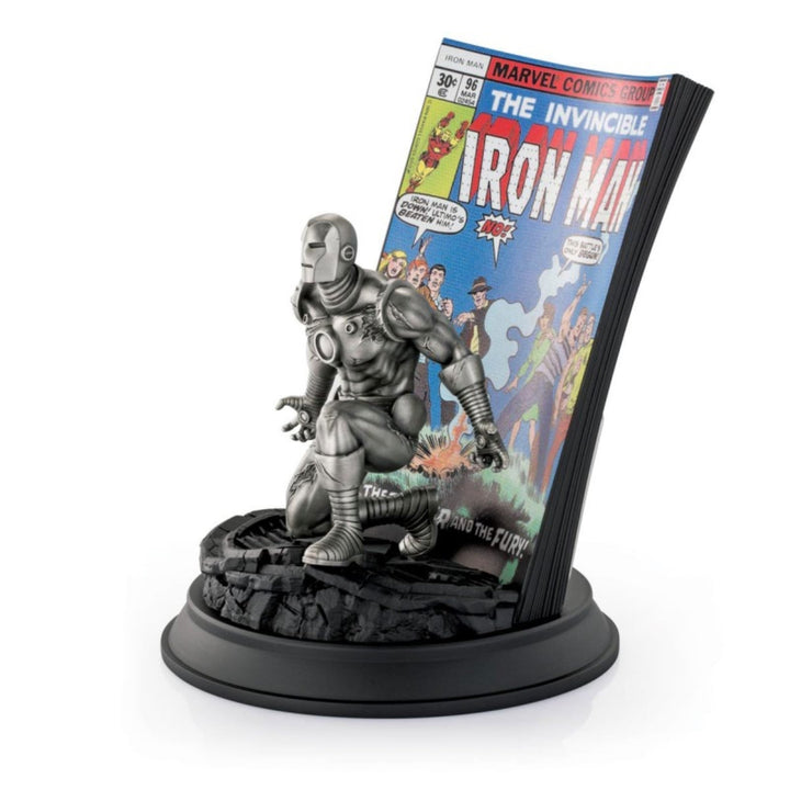 Marvel By Royal Selangor 0179019 limitierte Auflage der unbesiegbaren Iron Man-Figur – HS Johnson