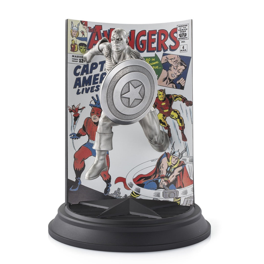 Marvel By Royal Selangor 0179020 Limited Edition Captain America The Avengers Figurine - H S Johnson (7505199988962)