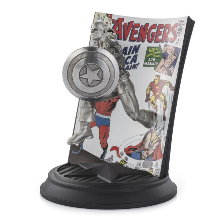 Marvel By Royal Selangor 0179020 limited edition Captain America the Avengers figur - hs johnson