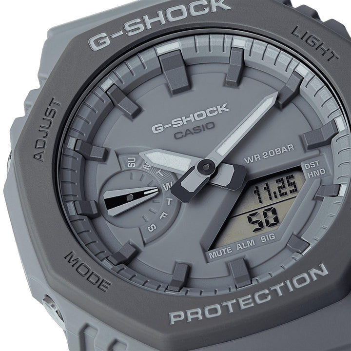 G-Shock GA-2110ET-8AER Octagon Series graue Armbanduhr – HS Johnson