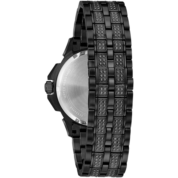Bulova 98c134 Octava Armbanduhr mit schwarzem Stahlarmband – HS Johnson