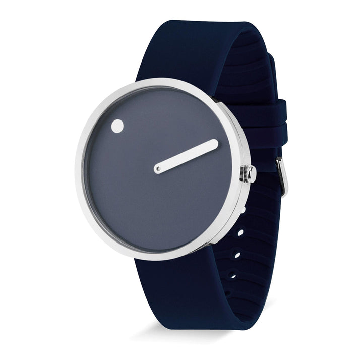 Picto 43393-0520s Armbanduhr mit nachtblauem Zifferblatt und Armband – HS Johnson (7797542551778)