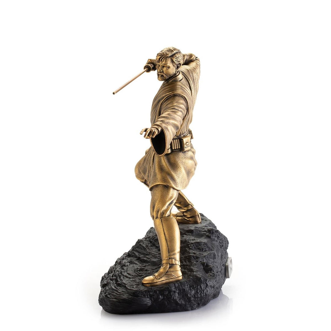 Star Wars By Royal Selangor 0179035E Limited Edition Gilt Obi-Wan Kenobi Figurine - H S Johnson (7849036218594)