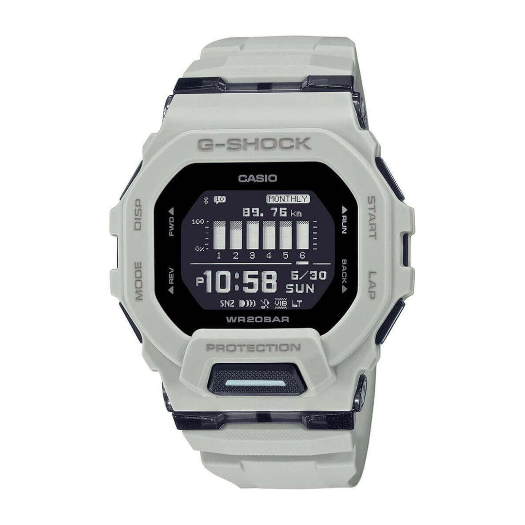 G-Shock GBD-200UU-9ER White G-Squad Multifunction LCD Wristwatch - H S Johnson (7916505006306)