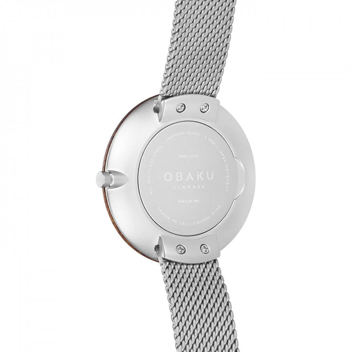 Obaku V245LXCIMC Trae Lille-Steel Women's Mesh Wristwatch - H S Johnson (8031581143266)