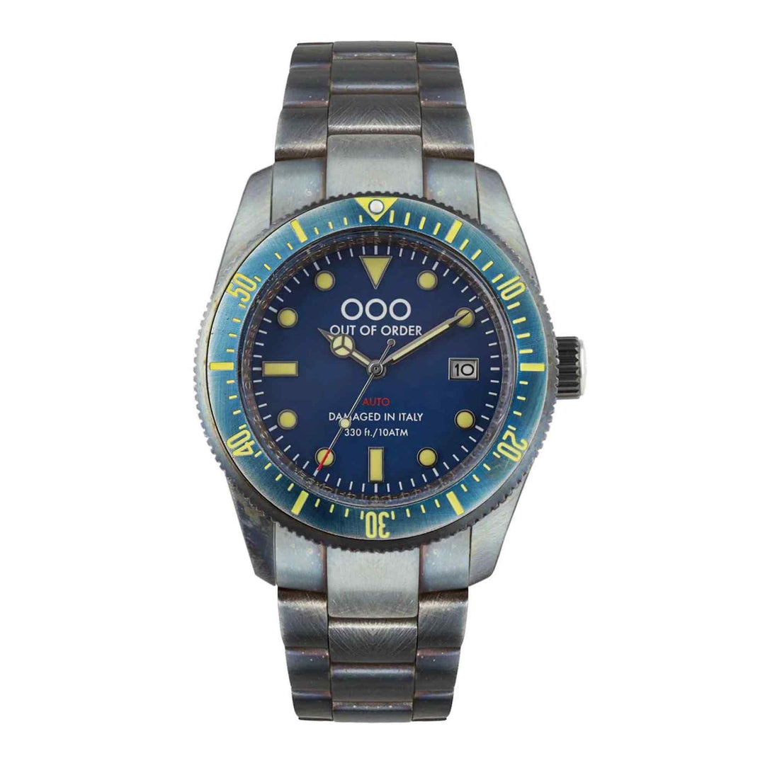 Out Of Order 001-16.2.BL Men's Blue Auto 2.0 Wristwatch | H S Johnson (8037885411554)