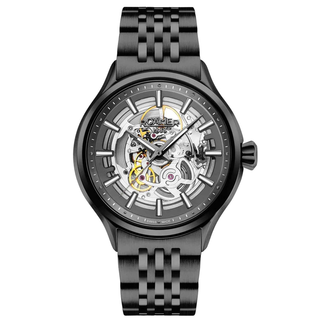 Roamer 101663 40 55 10N Competence Skeleton III Bracelet Wristwatch | H S Johnson (8064959480034)