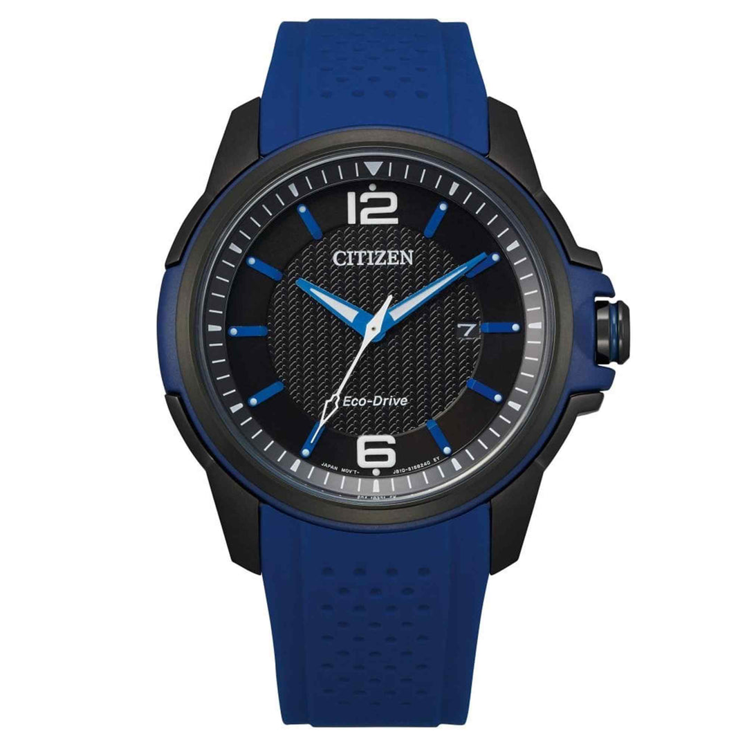 Citizen AW1655-01E Men's Black Dial Eco-Drive Wristwatch | H S Johnson (8075829444834)