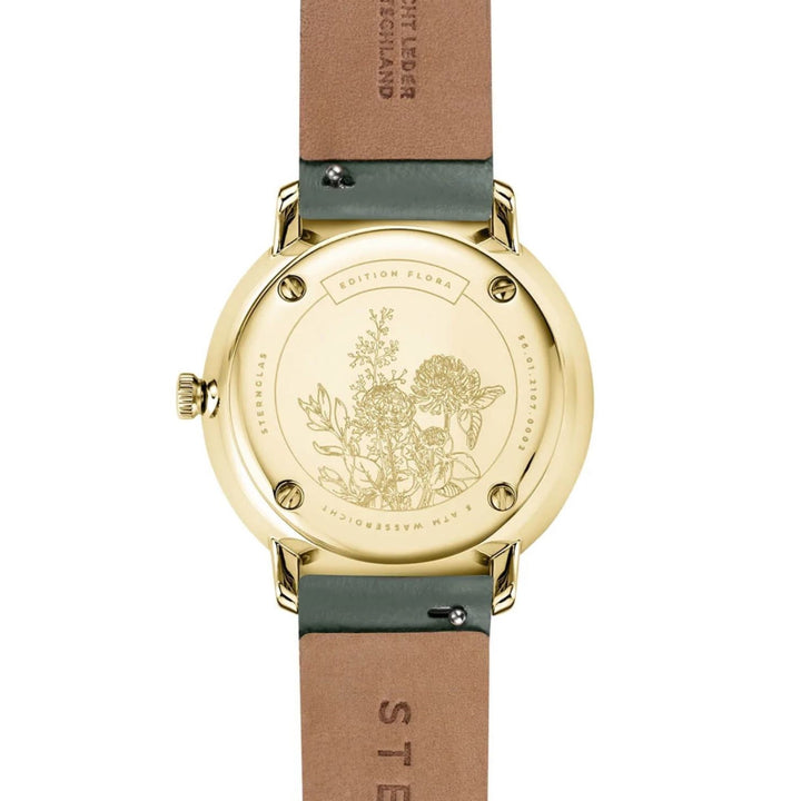 Sternglas S01-NDF18-KL09 Women's Naos XS Edition Flora Sage Wristwatch - H S Johnson (7965097066722)